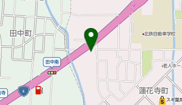 小さなお葬式 松任・野々市蓮花寺ホールの地図画像