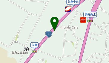 小さなお葬式 草津矢倉ホールの地図画像