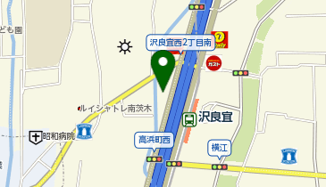 小さなお葬式 沢良宜ホールの地図画像