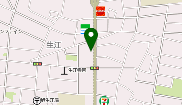 小さなお葬式 旭区生江ホールの地図画像