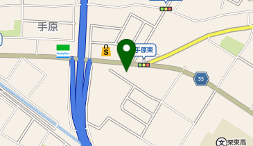 小さなお葬式 栗東ホールの地図画像