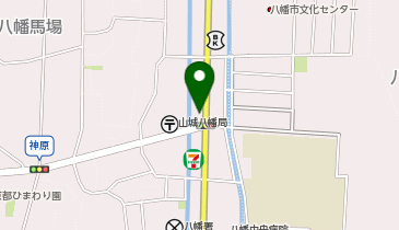 小さなお葬式 八幡ホールの地図画像