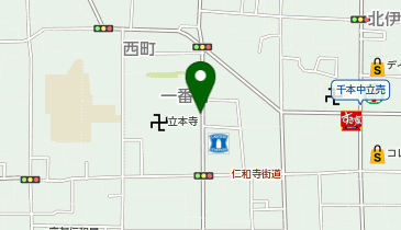 小さなお葬式 西陣七本松ホールの地図画像