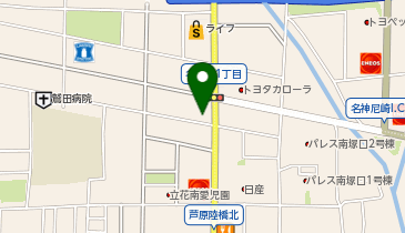 小さなお葬式 尼崎名神町ホールの地図画像