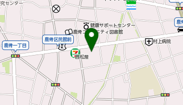 小さなお葬式 江戸川鹿骨ホールの地図画像