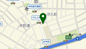 小さなお葬式 汐入アサヒホールの地図画像