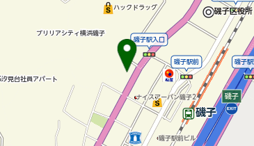 小さなお葬式 磯子ホールの地図画像