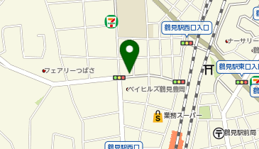 小さなお葬式 鶴見駅前ホールの地図画像