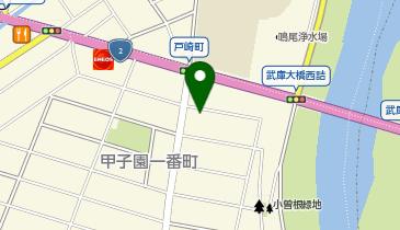 小さなお葬式 西宮小曽根ホールの地図画像