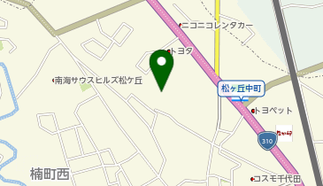 小さなお葬式 河内長野ホールの地図画像