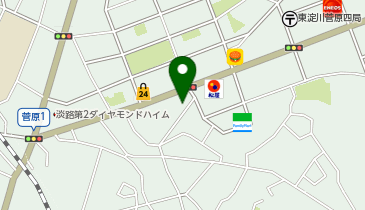 小さなお葬式 東淀川ホールの地図画像
