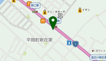 小さなお葬式 加古川ホールの地図画像