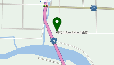 小さなお葬式 山南ホールの地図画像