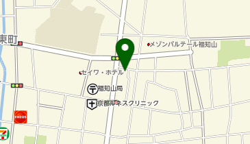 小さなお葬式 福知山ホールの地図画像