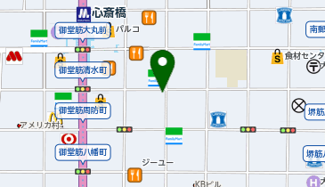 THIERRY(ティエリー) 心斎橋店の地図画像