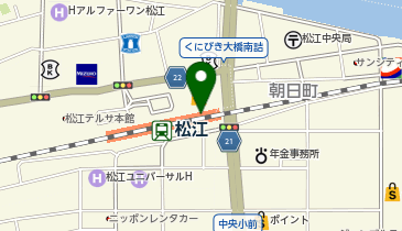 alfa(アルファ) シャミネ松江店の地図画像