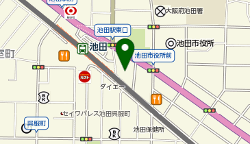 そろばん塾ピコ 池田駅前教室の地図画像