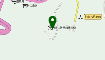 英彦山スロープカー・英彦山花園の地図画像