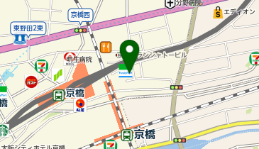 買取専門店大吉 京橋駅前店の地図画像