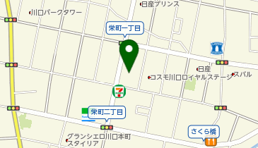 フラワーホール栄町の地図画像