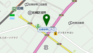 やすらぎホール岩槻の地図画像