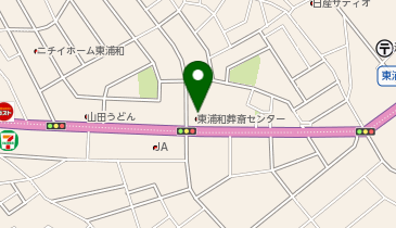 東浦和葬斎センターの地図画像