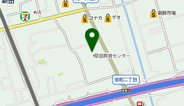 草加葬斎センターの地図画像