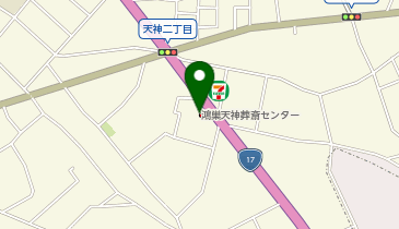 鴻巣天神葬斎センターの地図画像