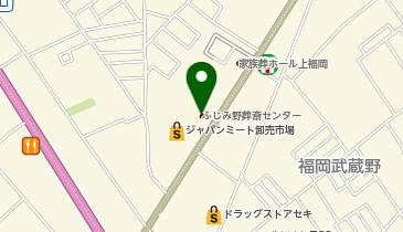 ふじみ野葬斎センターの地図画像