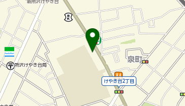 新所沢葬斎センターの地図画像