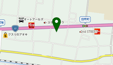 やすらぎホール深谷の地図画像