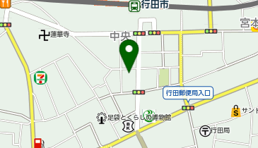 セレネホール行田の地図画像