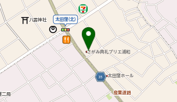 プリエ浦和の地図画像
