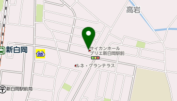 プリエ新白岡駅前の地図画像