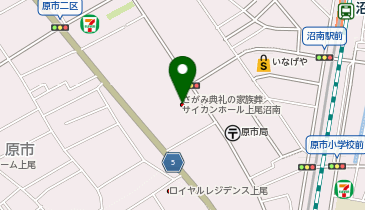 サイカンホール上尾沼南の地図画像