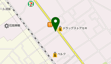 サイカンホール北本東間の地図画像