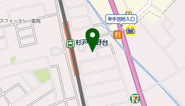 プリエ杉戸高野台の地図画像