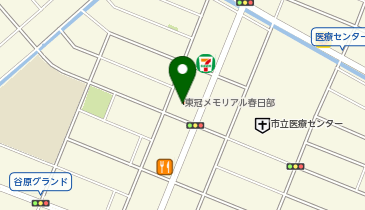 東冠メモリアル春日部の地図画像