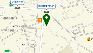 LAUNDRYところざわの地図画像