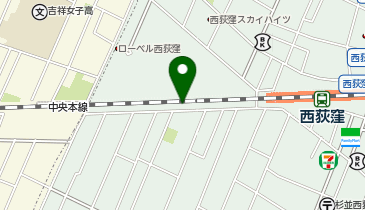 民間学童えすこーと 西荻窪校の地図画像