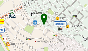 駒込ていくけあ鍼灸整骨院の地図画像
