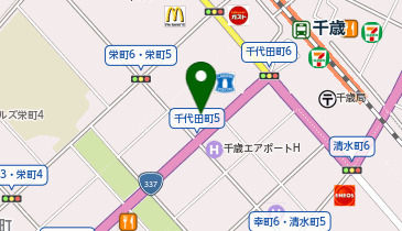 エヌエス・テック株式会社 千歳事業所の地図画像