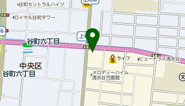 たにまち ふくろう心理想談室の地図画像