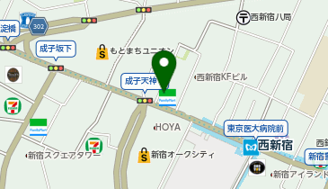 株式会社さくらドライビングスクール 新宿サテライトオフィスの地図画像