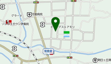 如水はり灸院の地図画像