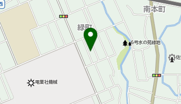 あおぞら薬局の地図画像