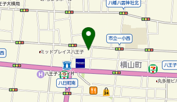 つきいち整体の地図画像