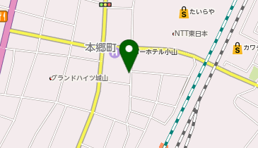 フォレストガンプ 小山カミナリ餃子の地図画像