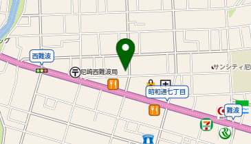 うえき整骨院の地図画像