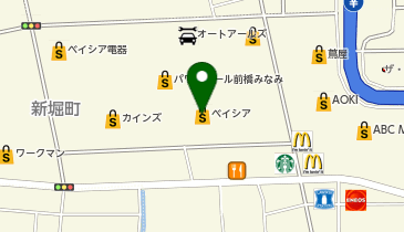 iCracked Store(アイクラックドストア) ベイシア前橋みなみモール店の地図画像
